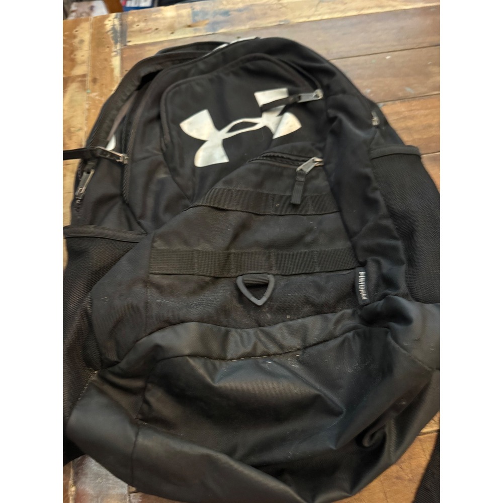 Under Armour Storm Backpack Black Laptop Sleeve School Gym Bag